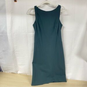 MM Lafleur Sleeveless Green Midi Sheath Dress